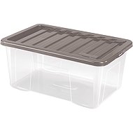 HEIDRUN Storage Box with Lid 50L, Quasar, Plastic, 60 × 40 × 26cm - Storage Box