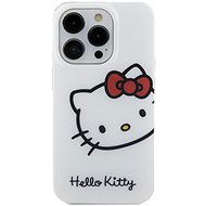 Hello Kitty IML Head Logo Zadní Kryt pro iPhone 15 Pro Max White  - Phone Cover