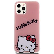 Hello Kitty IML Daydreaming Logo Back Cover for iPhone 12/12 Pro Pink - Phone Cover