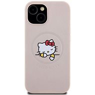 Hello Kitty PU Kitty Asleep Logo MagSafe Backcover für das iPhone 15 Pink - Handyhülle