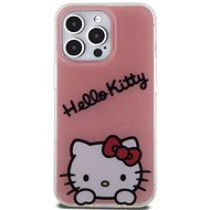 Hello Kitty IML Daydreaming Logo Zadní Kryt pro iPhone 13 Pro Pink - Phone Cover