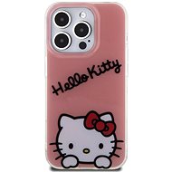 Hello Kitty IML Daydreaming Logo Back Cover for iPhone 15 Pro Pink - Phone Cover