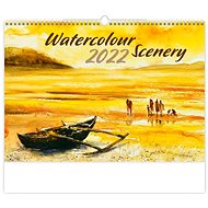 HELMA Watercolour Scenery 2022 - Wall Calendar