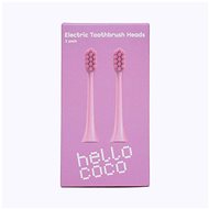 HELLO COCO Replacement head for toothbrush pink - Replacement Head