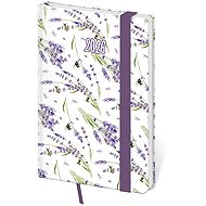 Helmet Vario weekly Lavender 2026, pocket, 9 × 14 cm - Planner