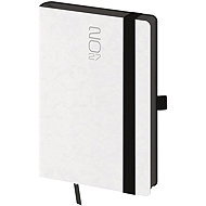 HELMA 365 2027 Weekly Pocket Diary Memory with Elastic Band, White - Planner