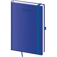 HELMA 365 2027 A5 Weekly Diary Print Plus, Royal Blue - Planner