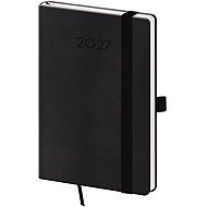 HELMA 365 Weekly 2027 Pocket Diary Print Plus, Black - Planner