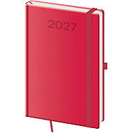 HELMA 365 2027 A5 Weekly Print Pop Diary, Raspberry - Planner