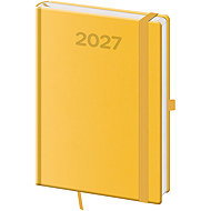HELMA 365 Daily 2027 A5 Print Pop, Yellow - Planner