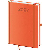 HELMA 365 Daily 2027 A5 Print Pop, Orange - Planner