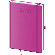 HELMA 365 2027 A5 Print Pop Daily Planner, Purple - Planner