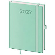 HELMA 365 Daily 2027 B6 Print Pop, Light Green - Planner