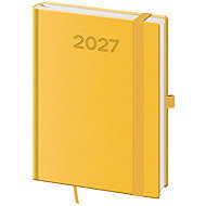 HELMA 365 Daily 2027 B6 Print Pop, Yellow - Planner