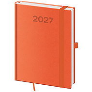 HELMA 365 Daily 2027 B6 Print Pop, Orange - Planner