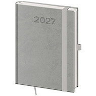 HELMA 365 2027 Weekly B6 Print Pop Diary, Grey - Planner