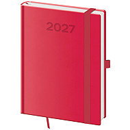 HELMA 365 2027 Weekly B6 Print Pop, Raspberry - Planner