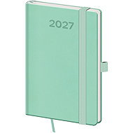 HELMA 365 Weekly 2027 Pocket Print Pop, Light Green - Planner