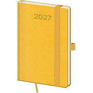 HELMA 365 Weekly 2027 Pocket Print Pop, Yellow - Planner
