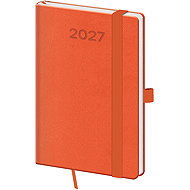 HELMA 365 2027 Weekly Pocket Diary Print Pop, Orange - Planner