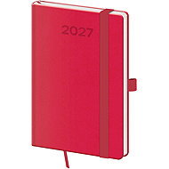 HELMA 365 2027 Weekly Pocket Diary Print Pop, Raspberry - Planner