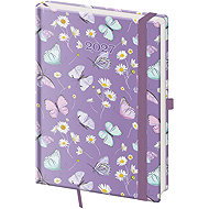 HELMA 365 2027 A5 Vario Weekly Planner, Delicate with Elastic Band - Planner