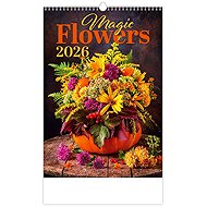 Helmet Magic Flowers 2026, 31,5 × 45 cm - Wall Calendar