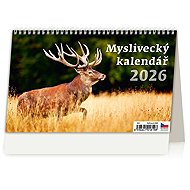 Hunting helmet 2026, 22,6 × 13,9 cm - Desk Calendar