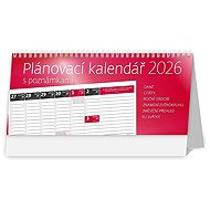 Helmet Planner with notes 2026, 30,1 × 15 cm - Desk Calendar