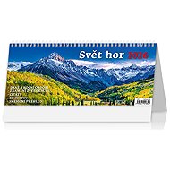 Helmet Mountain World 2026, 32,1 × 13,4 cm - Desk Calendar