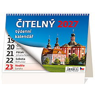 HELMA 365 Readable weekly calendar 2027 - Desk Calendar