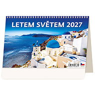HELMA 365 Flying the World 2027 - Desk Calendar