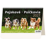 HELMA 365 Dogs/Puppies 2027 - Desk Calendar