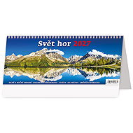 HELMA 365 Mountain World 2027 - Desk Calendar