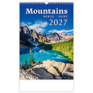 HELMA 365 Mountains/Berge/Mountains 2027 - Wall Calendar