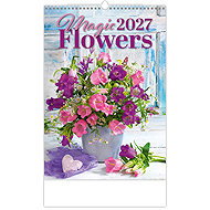 HELMA 365 Magic Flowers 2027 - Wall Calendar