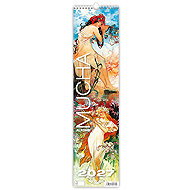 HELMA 365 Alfons Mucha tie 2027 - Wall Calendar