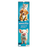 HELMA 365 Pets tie 2027 - Wall Calendar