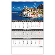 HELMA 365 Coast - 3months/Coast - 3months 2027 - Wall Calendar