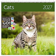 HELMA 365 Cats 2027 - Wall Calendar