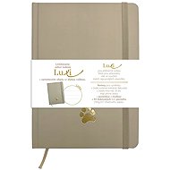 Baloušek Printing Notes Luxi lines A5, lamino, mocha - Journal