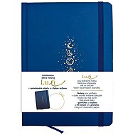 Printing Notes Luxi blank A5, laminated, navy blue - Journal
