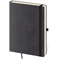 Helmet Notebook Flexies lined, grey, 14, 5 × 20, 5 cm - Journal