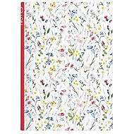 Baloušek Print Lined notebook A5, laminated, meadow - Journal