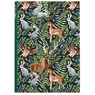 Baloušek Print Notepad lined A5, laminated, forest - Journal