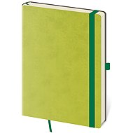 Helma 365 Notebook Flexies dotted, light green, 14, 5 × 20, 5 cm - Journal