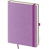 Helma 365 Notebook Flexies dotted, violet, 14, 5 × 20, 5 cm - Journal