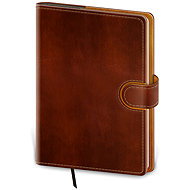 HELMA 365 Flip A5 dotted, brown/brown - Journal