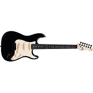 Henry's Jr. Bird II ST1-NJR Crow - Black - Electric Guitar