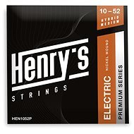 Henry’s HEN1052P PREMIUM séria, Nickel Wound 10 52 - Struny